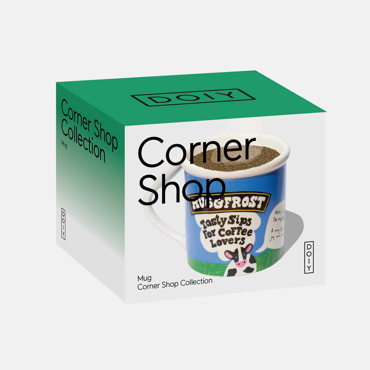 DOIY Tasse „Mug & Frost“ | Kontrastreiches Design | DOIY