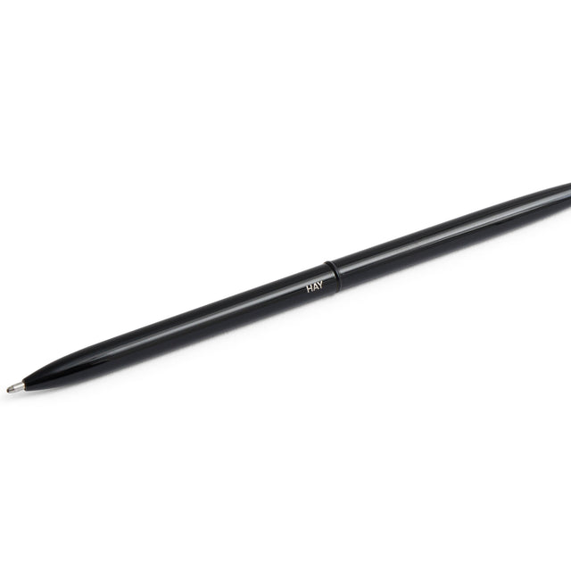 HAY Stift „Bullet Pen Black“ | Klassisch, schlicht & zuverlässig | HAY