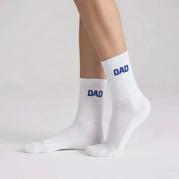 NO BAD DAYS CLUB Socken “Dad” Blau | Blau & bequem | NO BAD DAYS CLUB