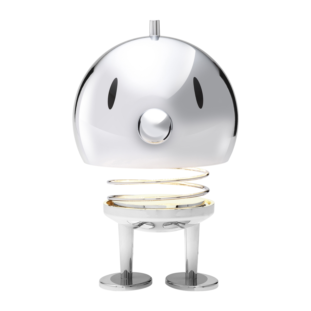 Hoptimist Lampe “Hoptimist XL” Chrome | Leuchtende Designikone | Hoptimist