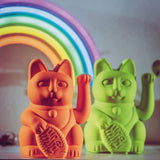 Donkey Products Winkekatze Donkey “Lucky Cat Neon Orange” | Winkekatze in Neonorange