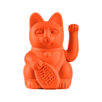Donkey Products Winkekatze Donkey “Lucky Cat Neon Orange” | Winkekatze in Neonorange