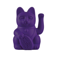 Donkey Products Winkekatze Donkey “Lucky Cat Violet” | Glückskatze in Violett