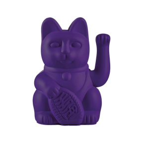Donkey Products Winkekatze Donkey “Lucky Cat Violet” | Glückskatze in Violett