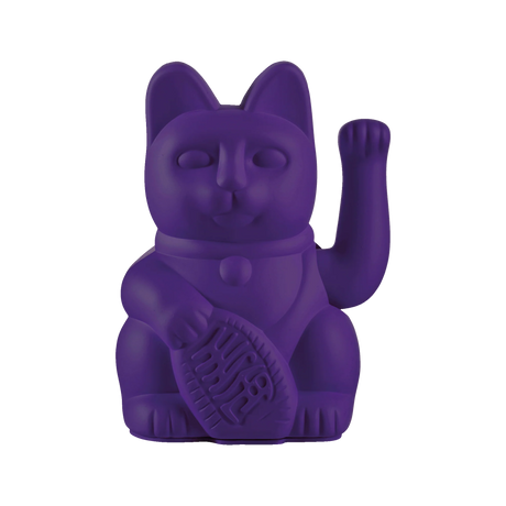 Donkey Products Winkekatze Donkey “Lucky Cat Violet” | Glückskatze in Violett