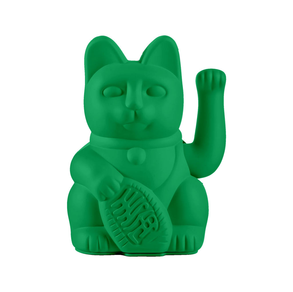 Donkey Products Winkekatze Donkey “Lucky Cat Vivid Green” | Glückskatze in Grün