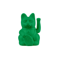 Donkey Products Winkekatze Donkey “Lucky Cat Mini Vivid Green” | Mini Glückskatze Grün
