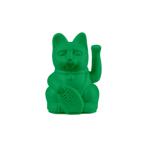 Donkey Products Winkekatze Donkey “Lucky Cat Mini Vivid Green” | Mini Glückskatze Grün