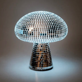 L´expressionist Tischleuchte „Disco Pilz“ | Reflektierendes Lichtobjekt | L'expressionist