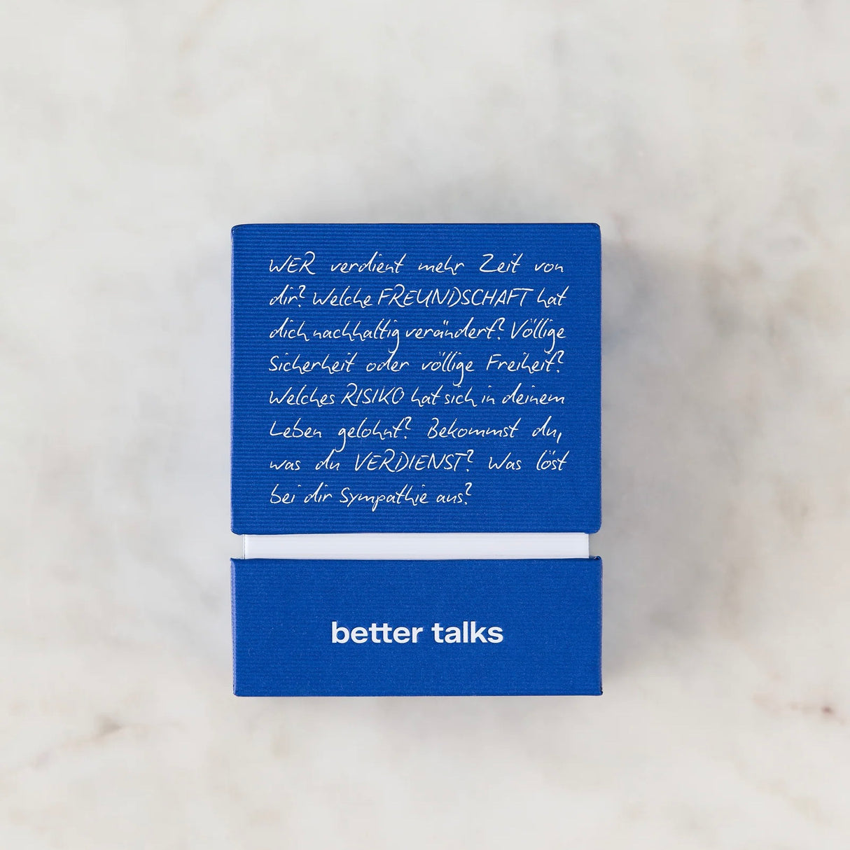 better talks Fragekarten „Friends Night Edition“ | Deep Talk Karten | better talks