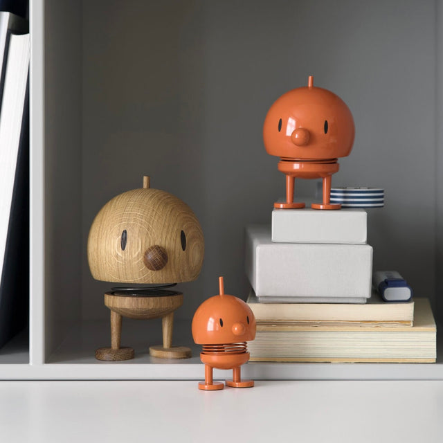 Hoptimist Hoptimist “Classic Bumble” Medium Orange | Fröhliche Designfigur | Hoptimist
