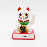 Locomocean Glückskatze “Cattitude” | Mit austauschbaren Pfoten | Locomocean