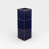 Table Machine Vase “Triple Tile” Blue & Pink | Skulpturales Design | Table Machine