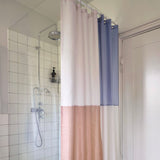 HAY Duschvorhang „Check Shower Curtain Blue“ | Für stilvolle Bäder | HAY