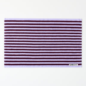 BONGUSTA Badematte „Naram Wine & Lavender Blue“ | 50 × 80 cm | Bongusta