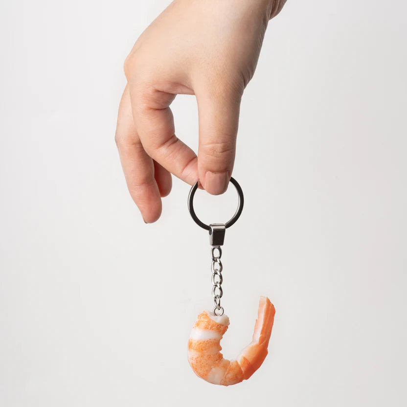 yumazing Schlüsselanhänger “Shrimp” | Rosa Garnelen-Vibe to go | yumazing
