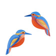 studio ROOF Wanddeko „Kingfishers“ Studio ROOF | Bunte Akzente für dein Zuhause