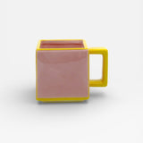 Table Machine Tasse “Tile” Pink & Yellow | Grafisches Design | Table Machine