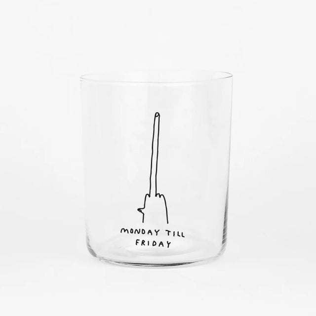YAHYA Studio Glas „Monday till Friday (L)“ | Alltag in Glasform | YAHYA Studio