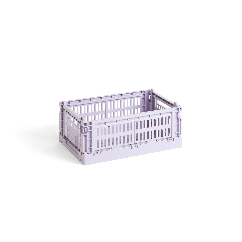 HAY Faltbox „Colour Crate Small Lavender“ | Pastell mit Struktur | HAY