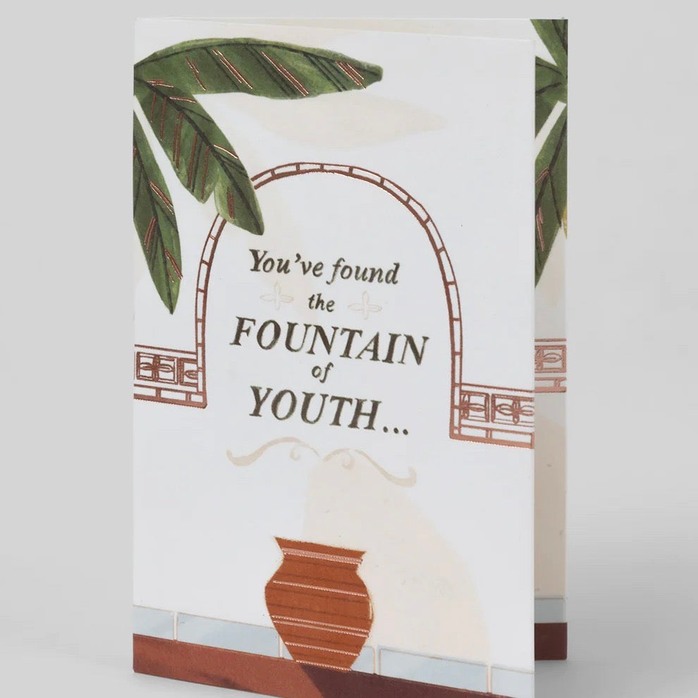 Ohh Deer 3D-Klappkarte "Fountain of Youth" Ohh Deer | mit interaktiven Elementen