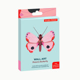 studio ROOF Wanddeko “Rosora Butterfly” | Farbintensives 3D Design | studio ROOF
