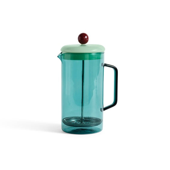 HAY French Press „Brewer Aqua“ | Klar & kaffeebereit | HAY