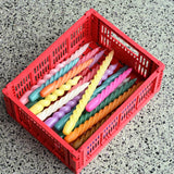HAY Faltbox „Colour Crate Medium Red“ | Ordnungshelfer mit Farbe | HAY