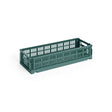 HAY Faltbox „Colour Crate Mini Oblong Dark Green“ | Dunkler Allrounder | HAY