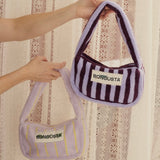 BONGUSTA Tasche „Naram Mini Bag Wine & Lavender“ | Warme Farbkombi | Bongusta
