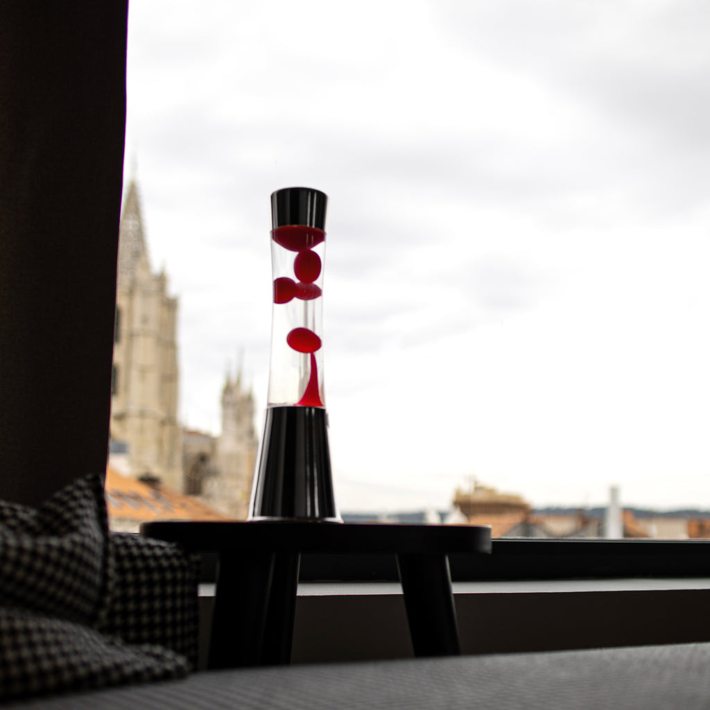 Fisura Lava Lampe Fisura "Tower" | Red | Zeitlose Magie