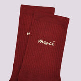 NO BAD DAYS CLUB Socken “Merci” | Danke mit jedem Schritt | NO BAD DAYS CLUB