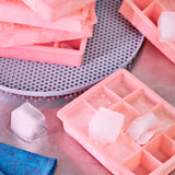 HAY Eiswürfelform „Square XL Pink“ | Stylisch & funktional | HAY