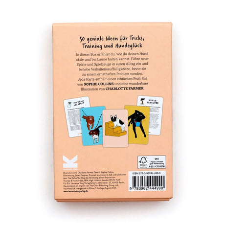 Laurence King Verlag Kartenset “Hundeschule (auch für Menschen)” | Spielerisches Lernset | Laurence King Verlag