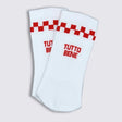NO BAD DAYS CLUB Socken “Tutto Bene Rosso” | Italienisches Statement in Rot | NO BAD DAYS CLUB