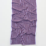 BONGUSTA Badetuch „Naram Wine & Lavender Blue“ | 70 × 140 cm | Bongusta