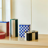 HAY Dose „Tin Container Medium“ | Black & Off-White | HAY