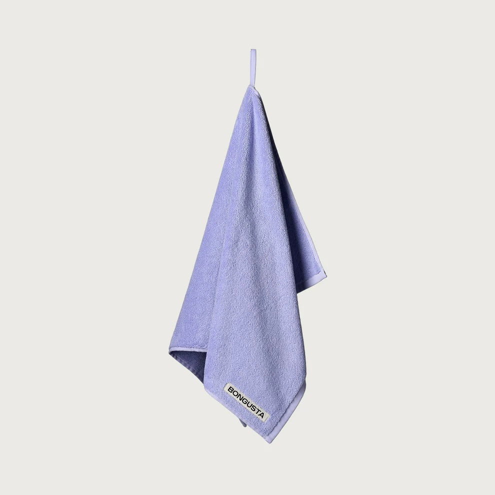 BONGUSTA Handtuch „Naram Lavender Blue 50×80 cm“ | Frische Farbton | BONGUSTA