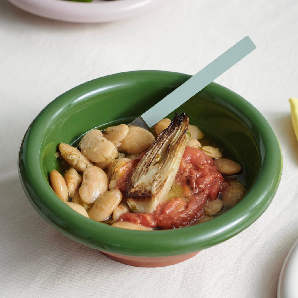 HAY Salatschale „Barro Small Green“ | Rustikal & formschön | HAY
