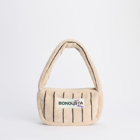 BONGUSTA Tasche „Naram Mini Bag Creme & Ink“ | Neutral mit Kontrast | Bongusta