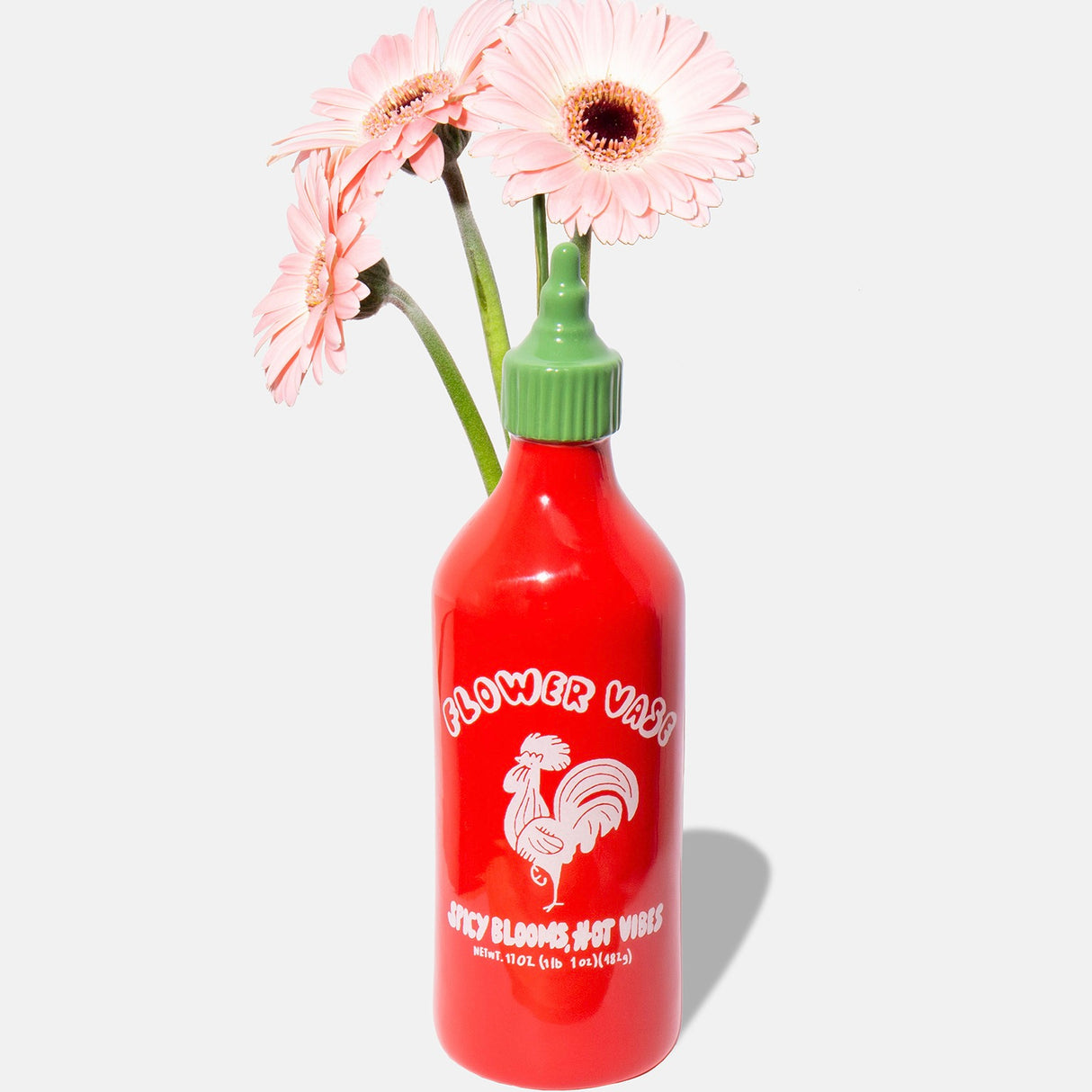 DOIY Vase „Sriracha M“ | Ikonische Flaschenform | DOIY
