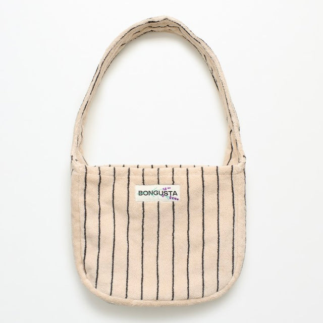 BONGUSTA Tasche „Naram Crossover Bag Creme & Ink“ | Creme-Schwarz | Bongusta