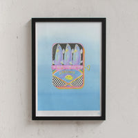 lillillustration Sunset Sardines (Din A3)