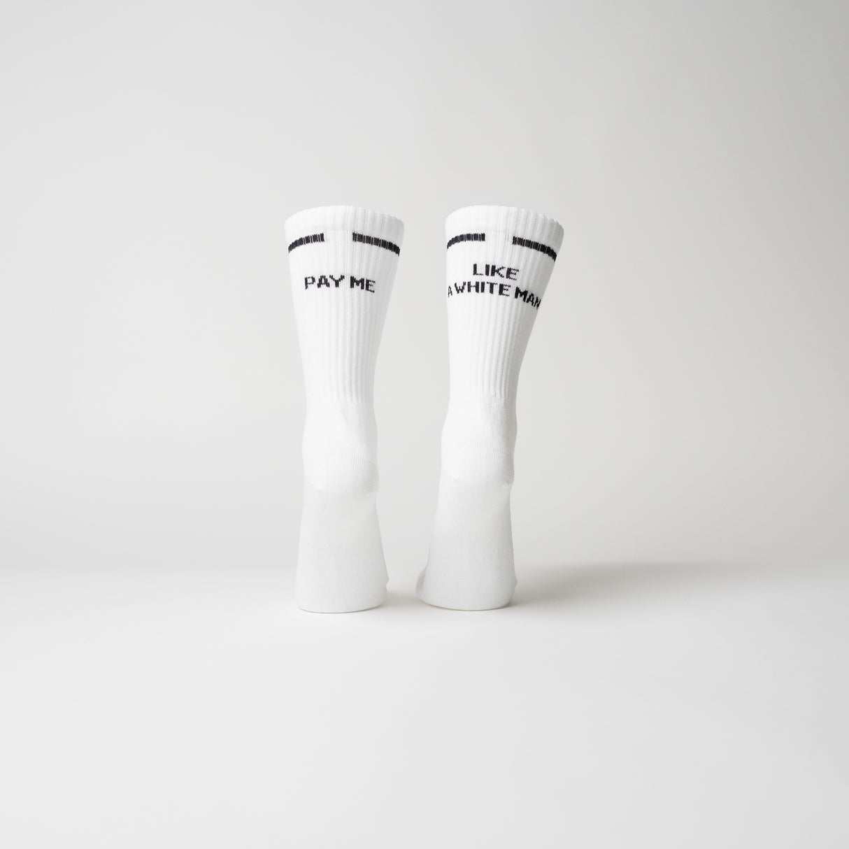 arrel Socken “Pay Me Like a White Man” | Coole Statement Socken | arrel
