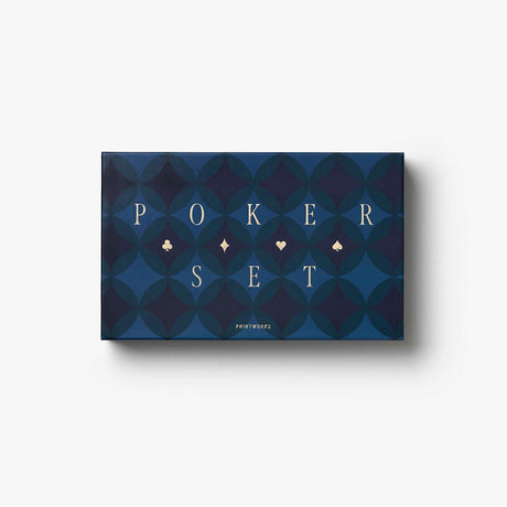 PRINTWORKS Spiel “The Art of Poker” Diamonds | Edles Poker Set | PRINTWORKS