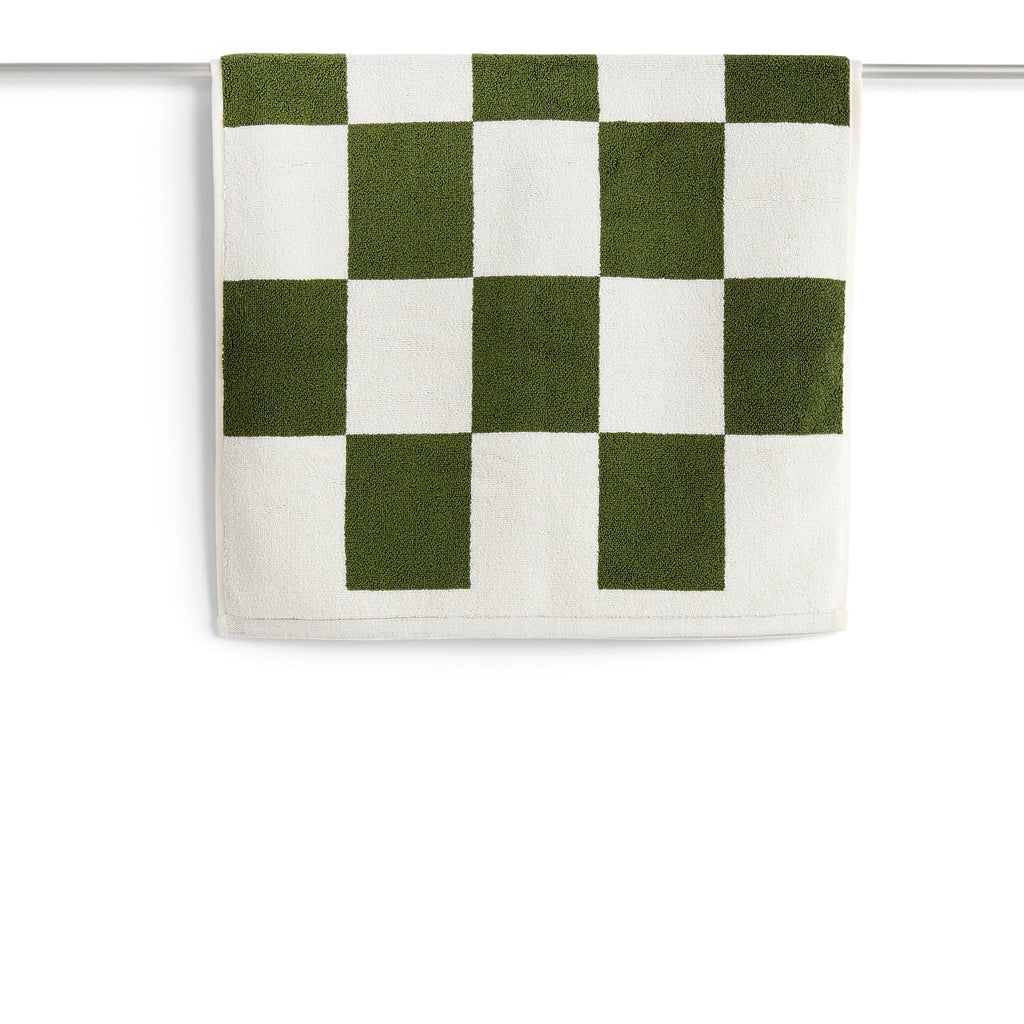 HAY Badematte „Check Matcha 50×90 cm“ | Natürlich & schön | HAY