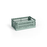HAY Faltbox „Colour Crate Small Sage Green“ | Sanftes Grün für alles | HAY