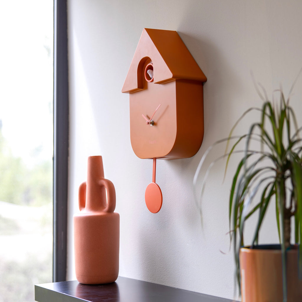 Fisura Uhr Fisura "Cuckoo Clock" | Terracotta | Retro & Modern