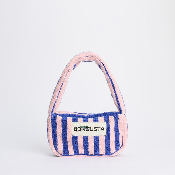 BONGUSTA Tasche „Naram Mini Bag Dazzling Blue & Rose“ | Blau-Rosa-Mix | Bongusta