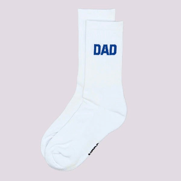 NO BAD DAYS CLUB Socken “Dad” Blau | Blau & bequem | NO BAD DAYS CLUB